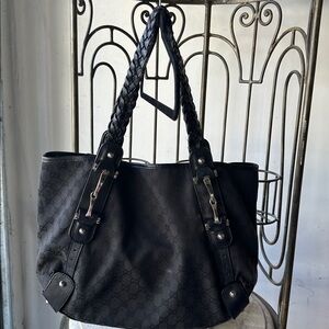 Gucci Black Interior Tote Bag